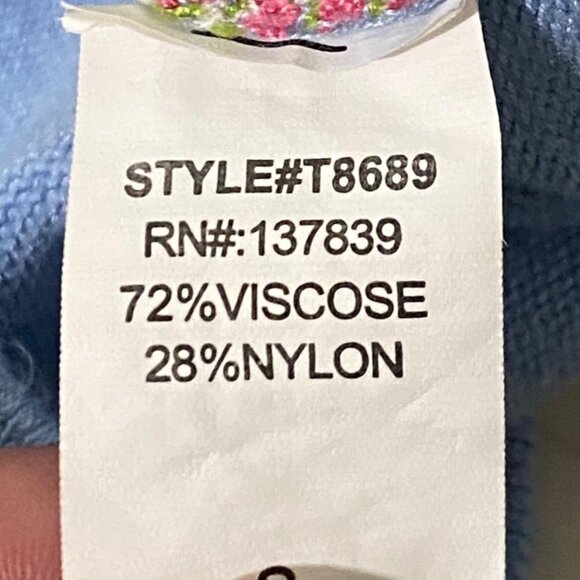 Luna Ivy Strawberry Sweater Vest Girls S Blue Checkerboard Preppy Kawaii Fruit - Picture 4 of 4